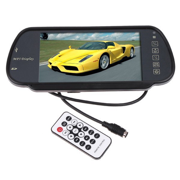 7-Color-TFT-LCD-Car-Rearview-Monitor-SD-USB-MP5-FM-Transmitter-Free-Shipping-drop-shipping