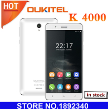 Original Oukitel K4000 5.0″inch HD 4G LTE Smartphone MTK6735P Quad Core 64bit 2GB RAM 16GB ROM 720P 13.0MP Android 5.1 4000mAh