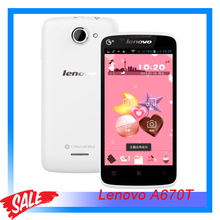 Dual SIM Unlock Original Lenovo A670T Mobile Phone 4 5 inch Android 4 2 ROM 4GB