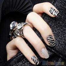 2015 1 Sheet New Fashion 3D Nail Art Crystal DIY Stickers Tips Decal Decoration Beauty Health