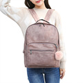 2017 ladies backpack bags women school bagpacks for teenage girls PU Leather Cute Travel Back Pack