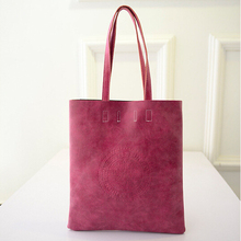 2015 New Arrival Women Tote Women s Shoulder bags PU Matte Leather Lady s Scrub Handbag