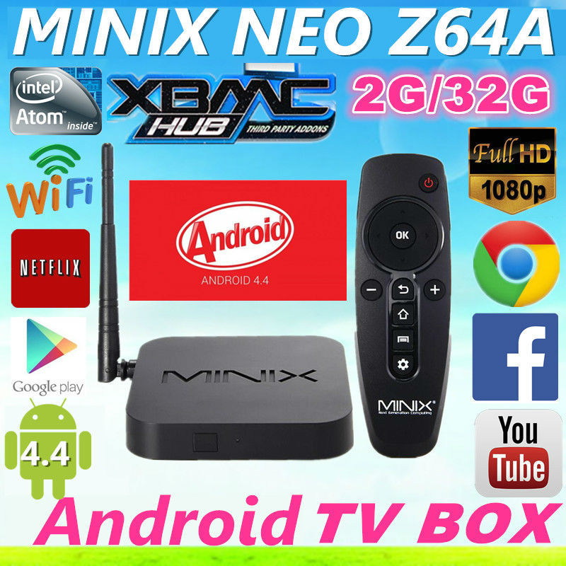 Телеприставка MINIX Z64 Z64a 4.4 /android TV BOX 2 /32 Bluetooth 4.0 Wifi Multi NEO Z64 ( NEO Z64A)
Телеприставка MINIX Z64 Z64a 4.4 /android TV BOX 2 /32 Bluetooth 4.0 Wifi Multi NEO Z64 ( NEO Z64A)