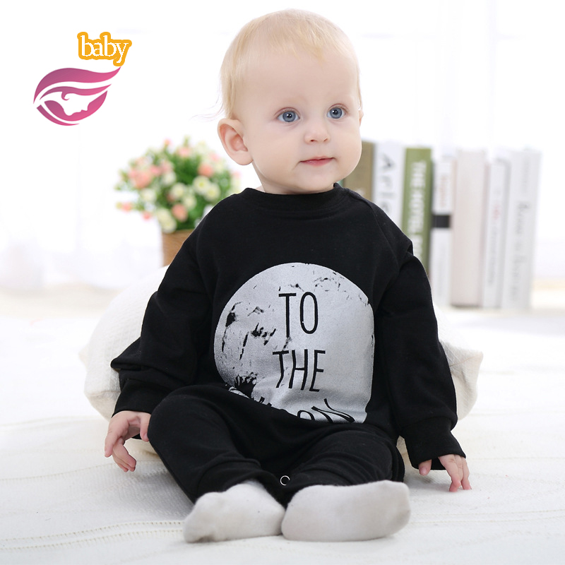 Spring Autumn Cotton Baby Boy Girl Clothes Baby Rompers Jumpsuit One
