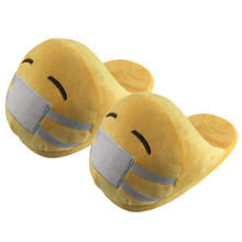 Emoji Slippers Funny Slippers Indoor Shoes House Slippers Women Emoji Shoes Warm Winter Slippers Home