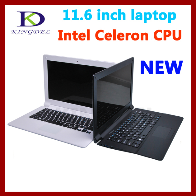 New arrival 11 6 inch laptop notebook computer with Intel Celeron N2806 dual core 4GB RAM