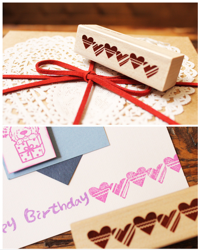 stamps for scrapbooking Blessing Wood Stamps I love you Happy Birthday Thank you Stamp Gift Scrapbooking