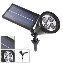 LED Solar Powered Spot Lights for Outdoors