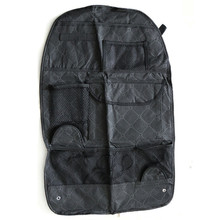 Vehicle Car Accessories Car Auto Care Seat Protector Cover Storage Bag Pouch For Children Kick Mat Mud Black Color Car-styling