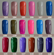 Blue Place uv gel polish nail art soak off 120 colors 6ml cosmetics manufacturer long lasting