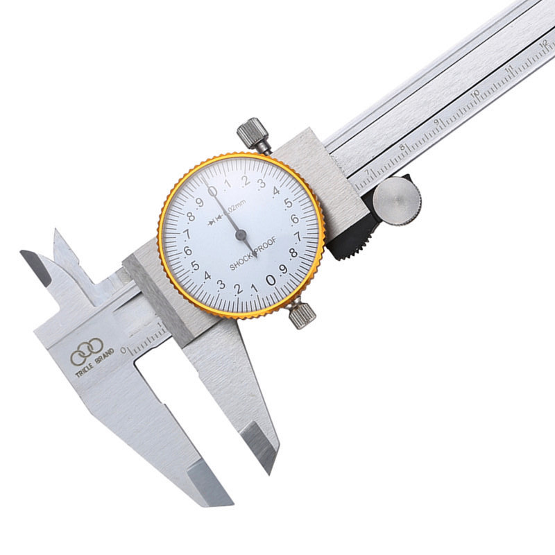 0-150mm/0.02 dial caliper shock-proof vernier caliper gauge calipers micrometer pie de rey paquimetro ferramentas