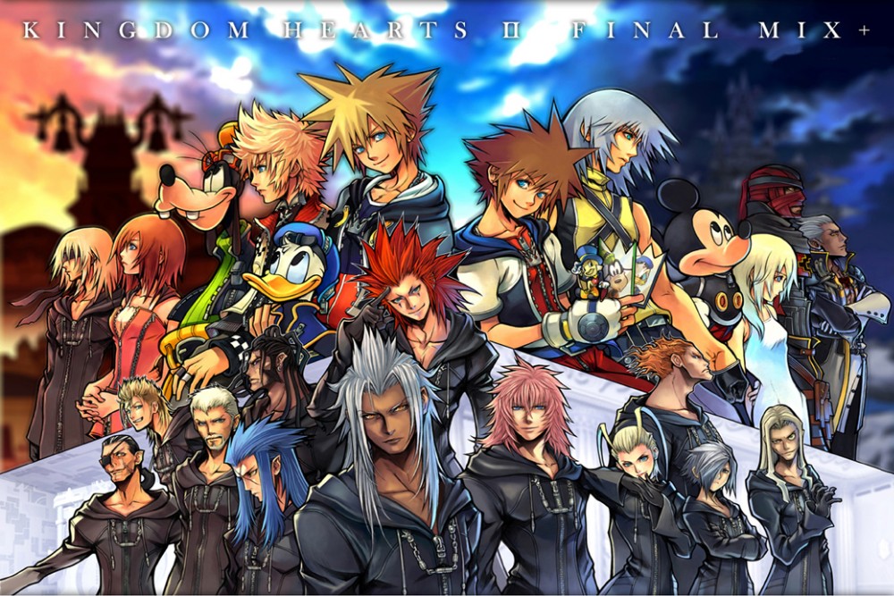 Kingdom Hearts Action Play Game Classic 8x12 24x36 Hot Poster Y221 