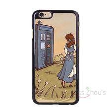 For iphone 4/4s 5/5s 5c SE 6/6s 7 plus ipod touch 4/5/6 back skins cellphone cases cover Belle Tardis doctor who Cool Design