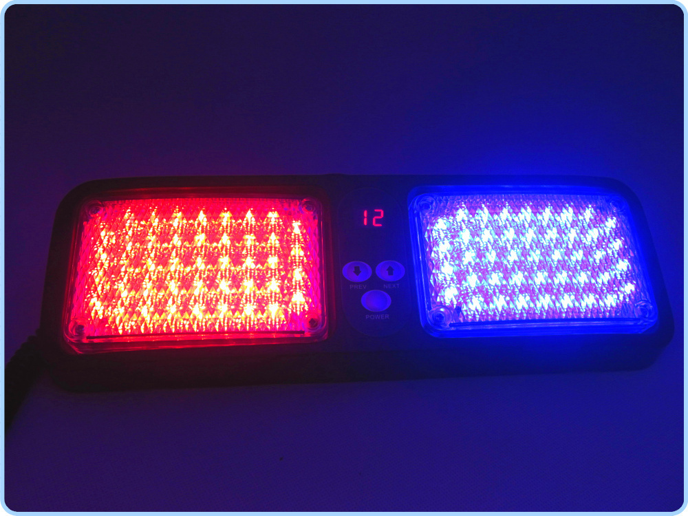 Car Emergency 86 Led strobe light / Visor led light / Visor strobe