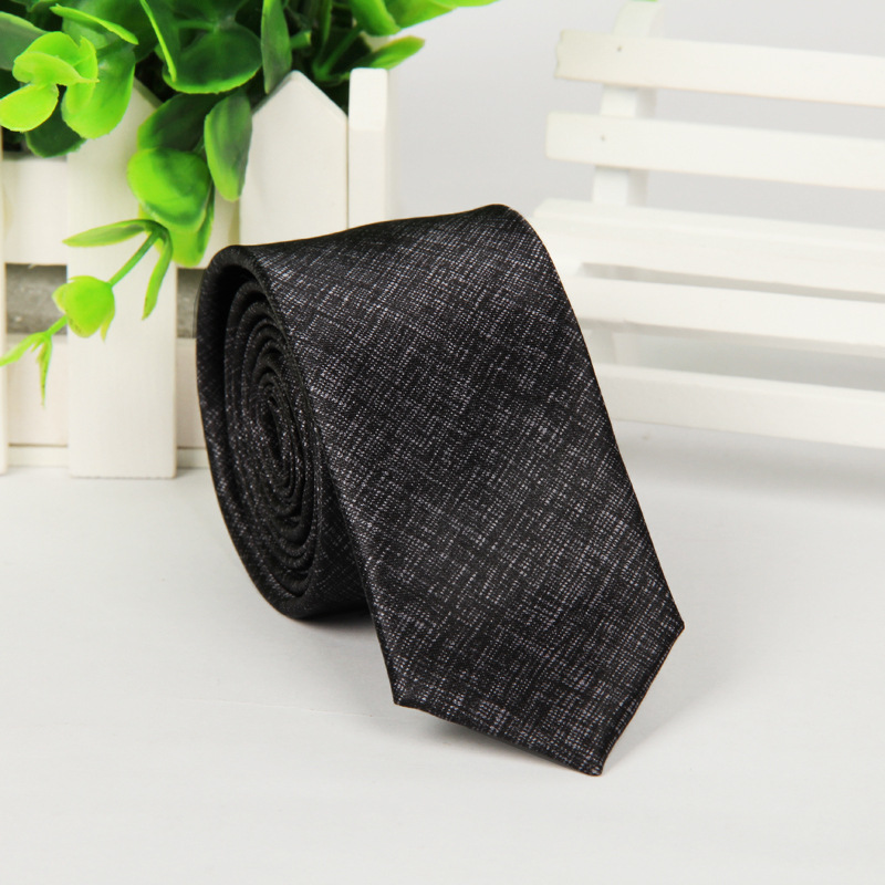 20 patterns Ties for men Korean 5cm Slim Neck ties Polyester Silk Striped Dot Skull printed