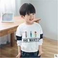 2016 spring autumn star children s cartoon long sleeved T shirt bottoming shirt boys clothing boys
