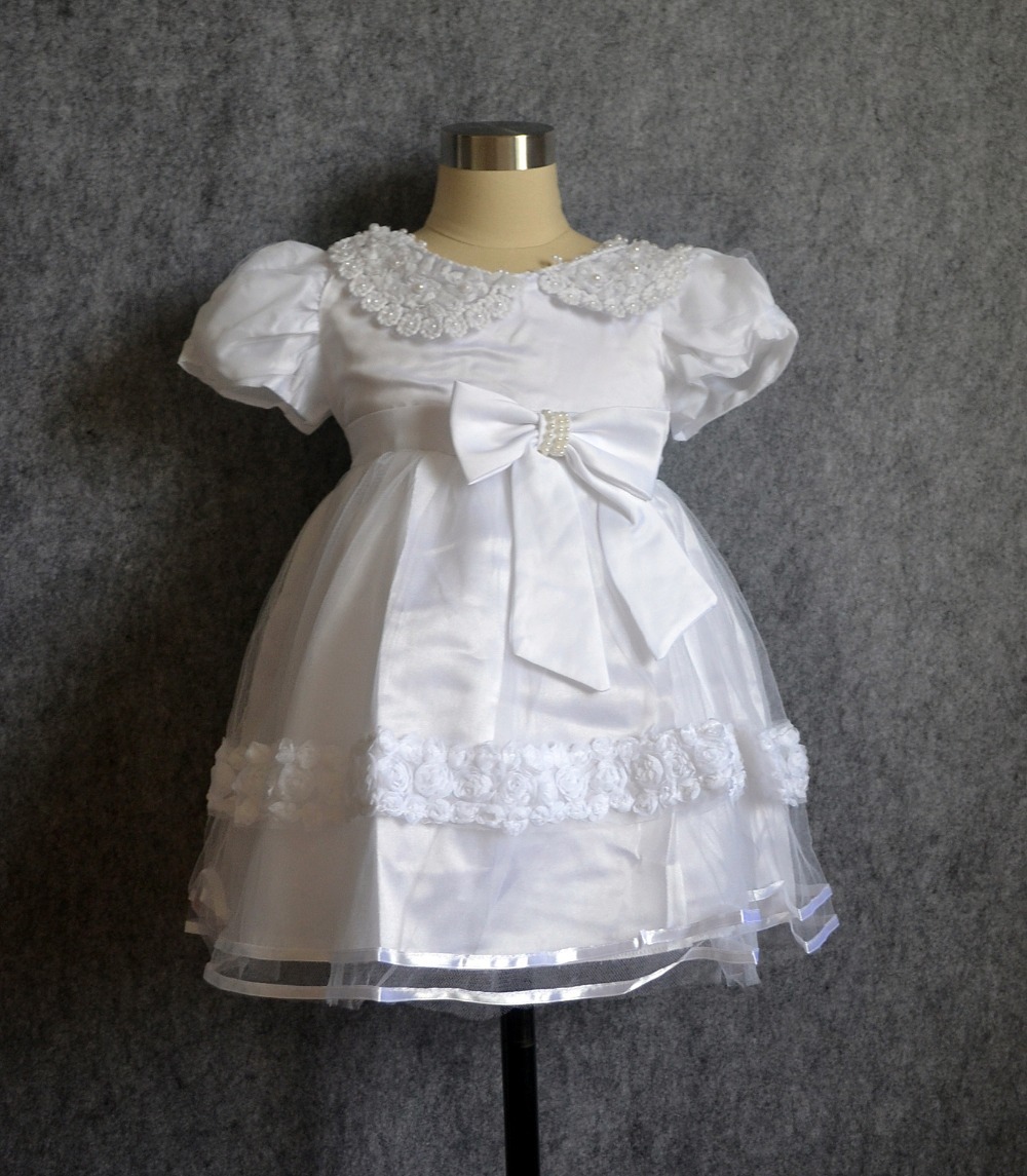 solid pearl wedding dress