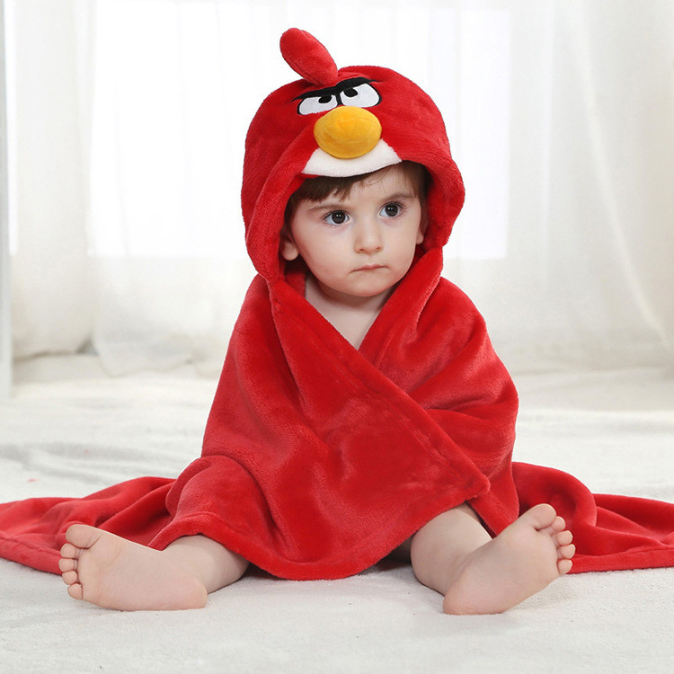 baby blankets red bird