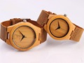 top brand new popular Men and women lover Bamboo Wooden watch nature Bamboo quartz Watch Genuine