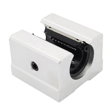4pcs/lot 3d printer SBR12UU 12mm Linear Ball Bearing Block CNC Router SBR12 linear guide for 3d printer