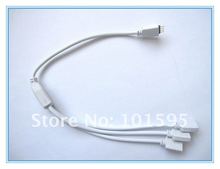 Free Shipping New 1PCS RGB LED Flexible Strip 1 To 3 Female Connector For SMD 3528