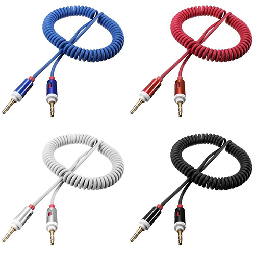 3.5mm Male to Male Aux Auxiliary Cord Stereo Audio Cable for PC Phone iPod Car