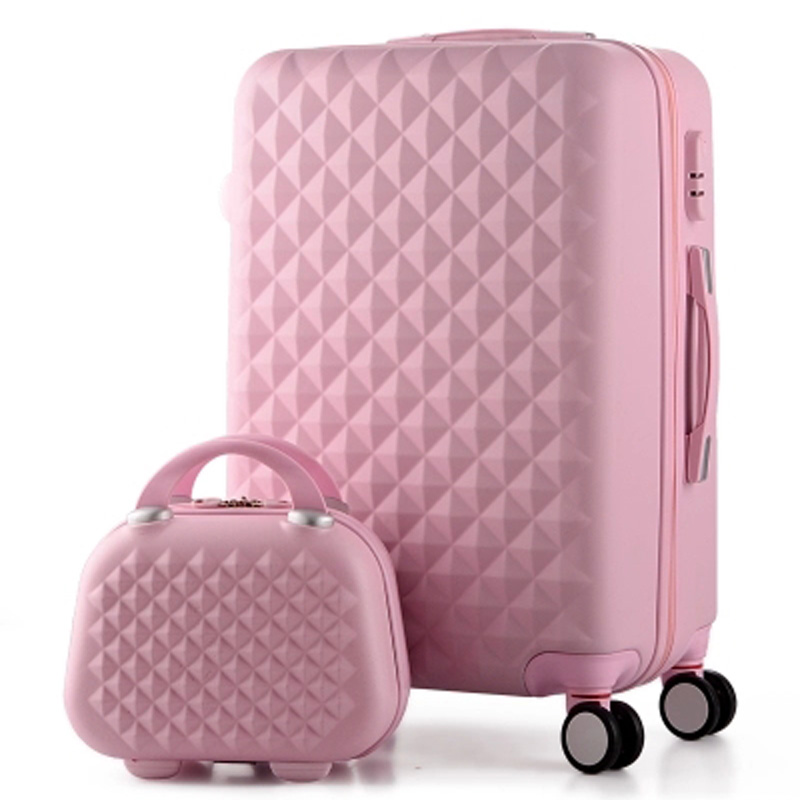 20,24,28 Inches,Women Travel Case Suitcases,diamond Luggage Travel Bag,ABS Travel Luggage,Rolling Luggage,Suitcase On Wheels