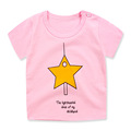 New Sport Baby Girls Boys t shirt Short Sleeve Cartoon Pattern t shirts for Girls Cotton