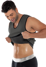 Men Sweat Gym Waist Trainer Cincher Sports Running Fajas Neoprene Vest Corsets Fashion Men’s Sport Corsets Body Shapers 2 color