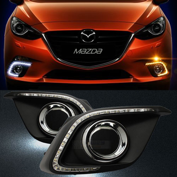 2015    , Drl    -       foglight  2013 - 2014 Mazda3 Axela 2 P
