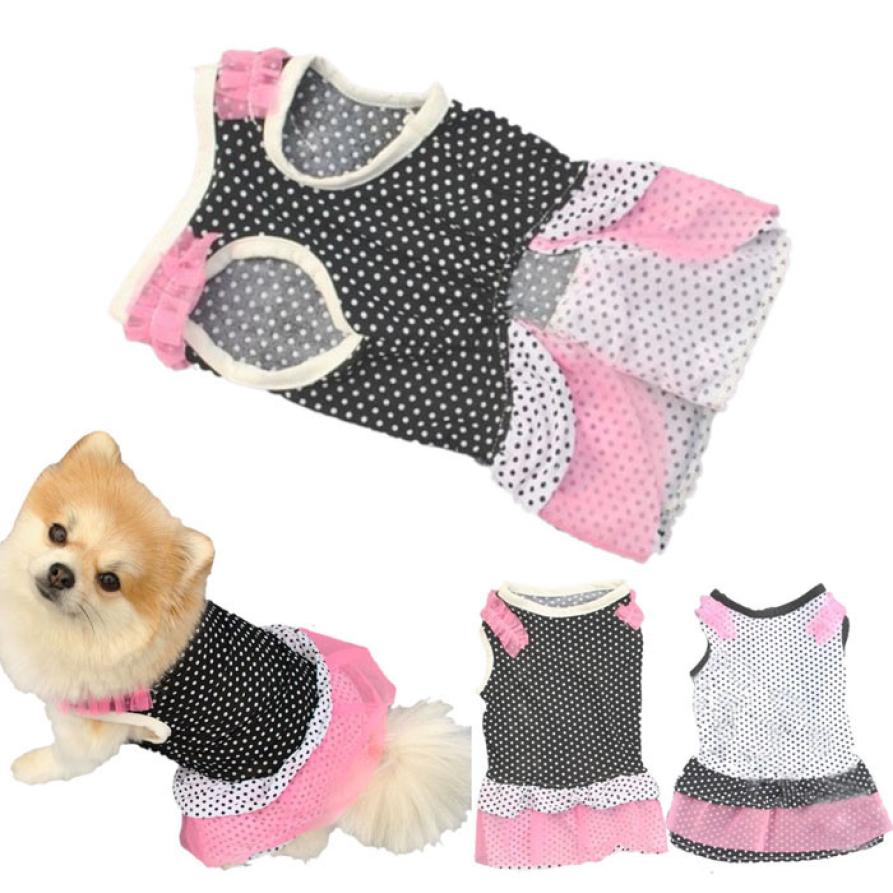 design popular Fashion Pet Dog Jumpsuit Coat Apparel Clothes small dog clothes dress ropa para perros XT