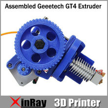 High-Quality New Prusa Mendel 3D Printer Extruder GT4 with Stepper Motor Nozzle Size0.3/0.35/0.4/0.5mm Filament Support 1.75/3mm