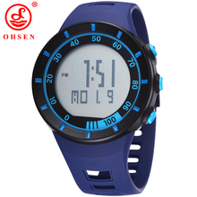 New Mens Sports Watches LED Casual Digital Watch Alarm Chronograph Relogio OHSEN Brand Fashion Army Military