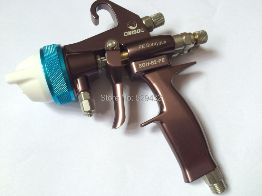 double nozzle(dual head) spray gun/free shipping/chrome painting