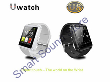 La venta caliente nueva llegada Bluetooth inteligente reloj U8 U reloj para Samsung Galaxy S3 S4 S5 / Note 2 / Note 3 teléfono Android