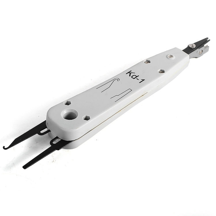 Practical RJ45 network module wire stripper Punch Down Impact Tool Chain