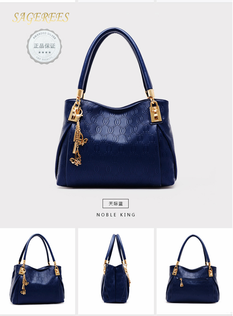 2015 Fashion Brand 3 Sets Bags High-grade Pu Leather Handbag Women