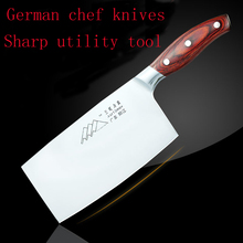 Traditional carbon steel kitchen Accessories knives slicing /chop bone /cutting knife+Chef knives/ Utility Knives Chinese style
