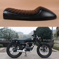 Free Shipping Factory Outle Cafe Racer Retro modified hump seat cushion Black motorcycle seat cover cover