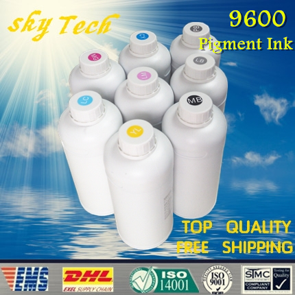 Buy 3 get 4 1000ML 8pcs Pigment ink suit for Epson 9600 etc and Flatbed