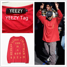 T-shirt Men 1: 1 Top Season 3 Pablo Kanye West Famous Brand Yeezy Yeezus Short-sleeved Shirt Bape