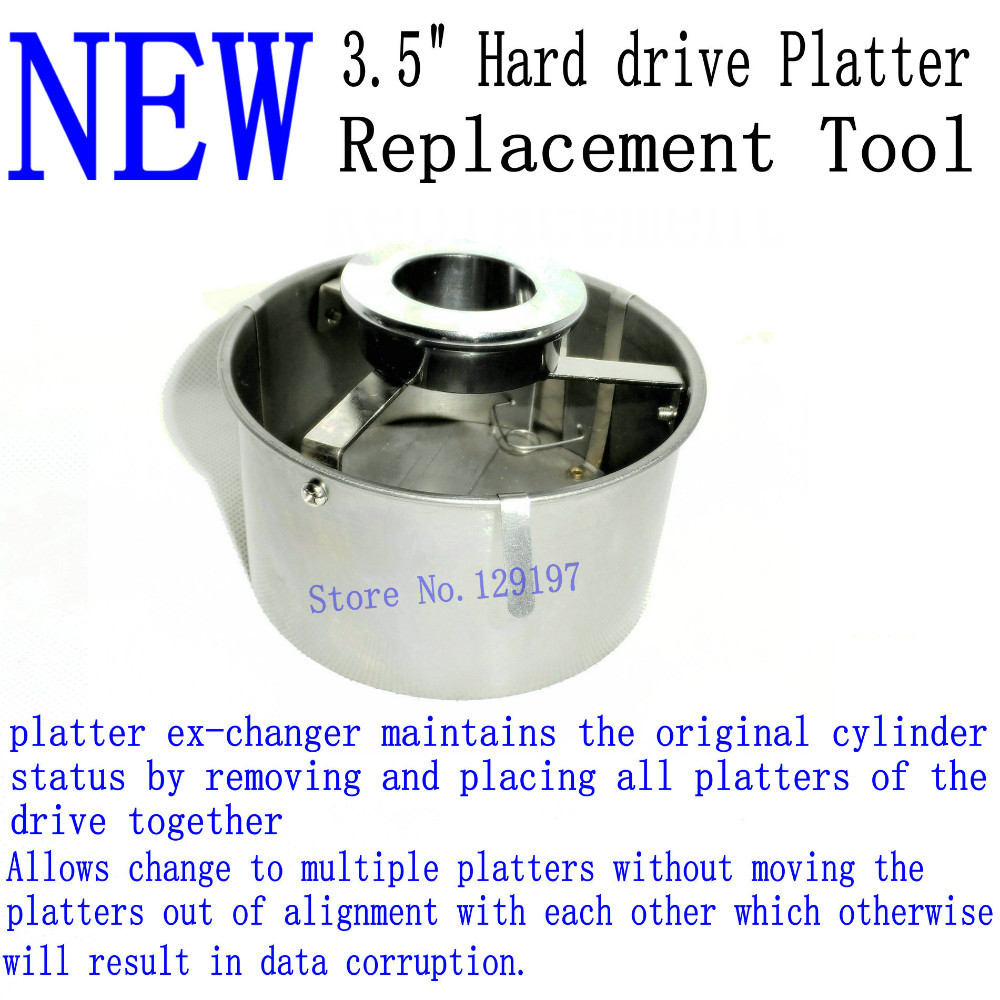3.5" Desktop Hard Drive Platter Replacement Tool Hdd tools PC Hard disk