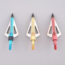 3pcs Hunting Broadheads Archery Arrowhead 100 Grain Compound Bow Arrows Flechas Carbono Free shipping