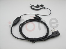 Headset for Motorola T200 T250 Walkie Talkie Earpiece for ICOM IC F4 F10 F20 H2 H6