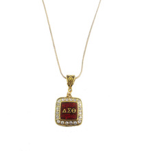 Delta Sigma Theta Sorority necklace delta Necklace With 50CM snake Chain 1pcs
