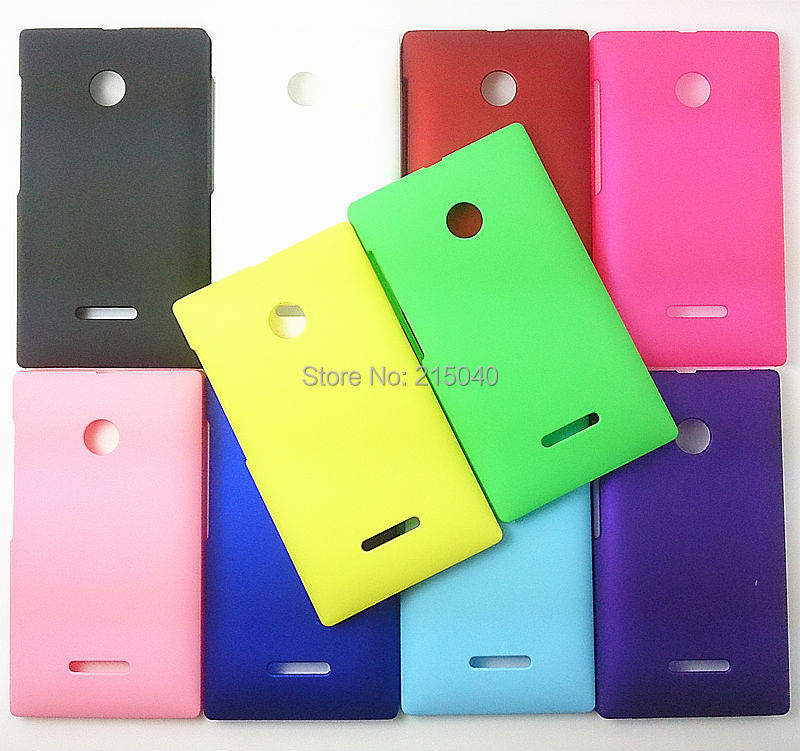 Colorful Oil-coated Rubber Matte Hard Back Case for Microsoft Lumia 532 Frosted Matte Back Cover, MIC-001