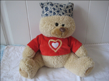 Venta al por mayor oso marrón lindo juguetes de peluche regalos de cumpleaños, decoración de la boda, juguetes de los niños