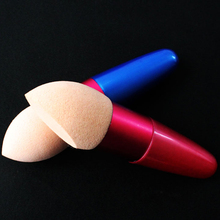 2015 Hot Women Girls Lollipop Style Cosmetic Makeup Foundation Liquid Cream Concealer Sponge Brushes Tool 563D