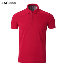 Fashion Solid Polo Shirt Men Luxury Brand Short Sleeve Tees High-end Mercerized Cotton Polo Tops Casual Homme Marque de Luxe