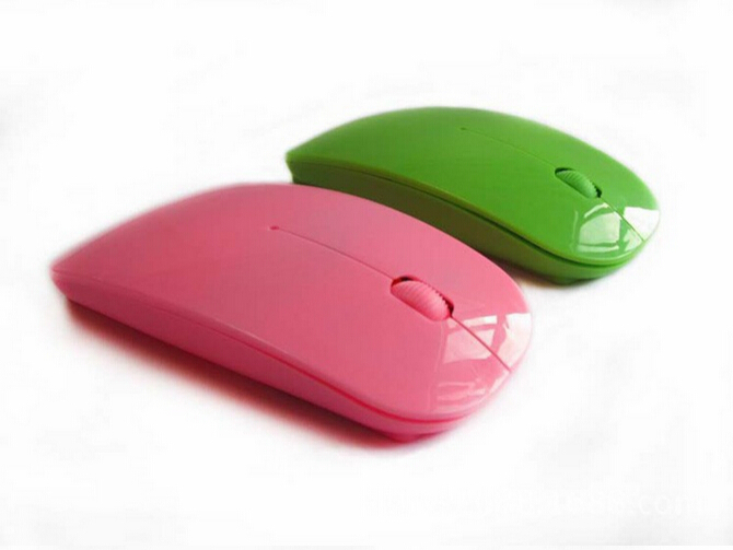 Купить 2015 году ультра тонкий usb беспроводная оптическая мышь 2.4g ...